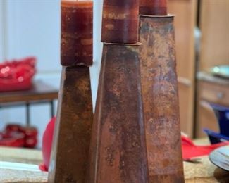 Copper Candle Holder / Stands