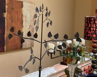 3D Metal Tree Floor Standing Display