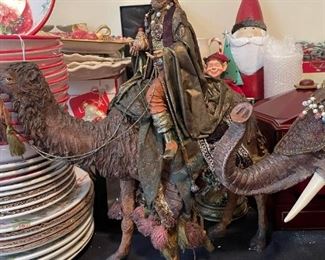 DEPT 56 Neapolitan Nativity Three Wisemen Set