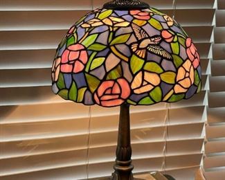 Tiffany Style Stain Glass Table Lamp