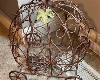 Decorative Pumpkin Carriage