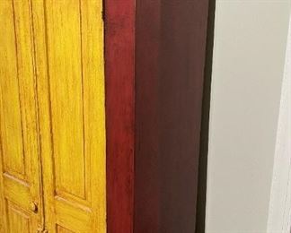 Distressed Two Door Cabinet