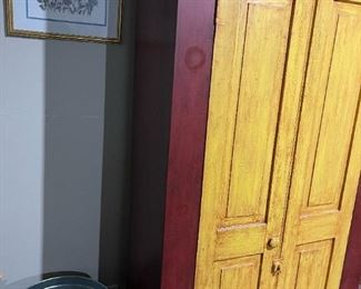 Distressed Two Door Cabinet