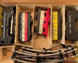 1950'S Marx Allstate Mechanical Train Set