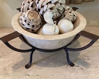 Decorative Bowl With Stand