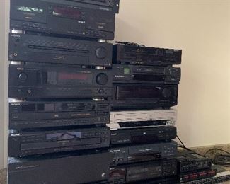 Tons of AV equipment