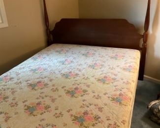 Full Bed.  Headboard Can Be for Full or Queen Mattress