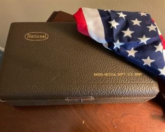 National US Armer Jewelry Box