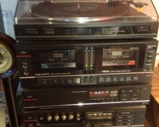 Scott Stereo System with Speakers.