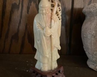 Soapstone Asian Wise Man