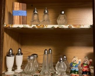 Collection of Salt And Pepper Shakers