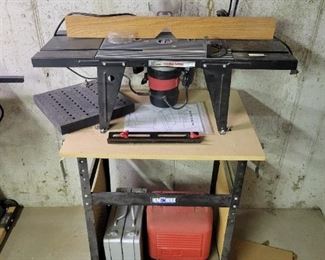 Craftsman Router with Iron Horse Stand
