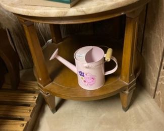 MCM side Table with Stone Top