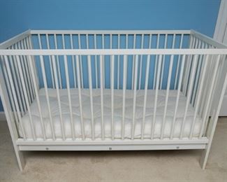 Baby Crib Bed - 54 in W x 29 3/4 in D x 34 in H