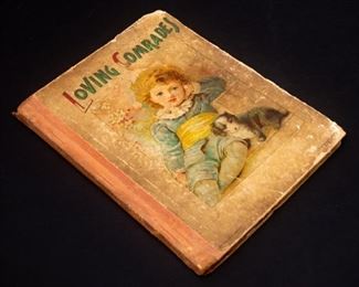 RARE Loving Comrades Golden Hour Donohue Brothers Antique Hardcover