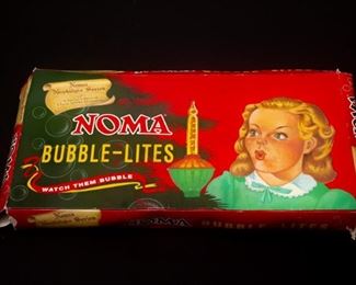 Vintage Noma Bubble Lites
