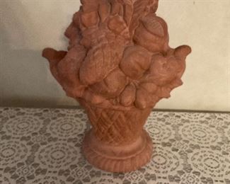 Large Tera Cotta fruit basket 