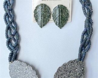 Necklace & New Matching Earrings, Philippines Jewelry
Lot #: 156