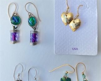 4 Pairs Small Dangling Earrings Including New Holly Yashi Jewelry
Lot #: 101
