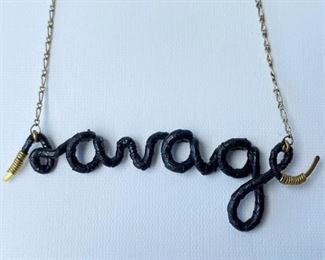 Savage Necklace
Lot #: 63