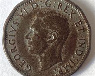 1944 Canadian Penny 1 Cent
Lot #: 20