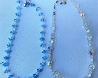 2 Vintage Crystal Beaded Necklaces
Lot #: 92