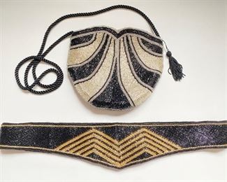 Vintage Beaded Purse & Belt
Lot #: 27