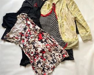 4 Tops & 1 Dress: Sigrid Olsem, Cable & Gauge, J. Valdi & More Sizes
Lot #: 132