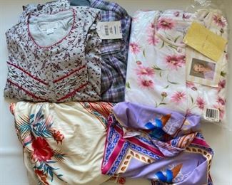 New Dearborn House Dresses, Carole Hochman Robe, Celestial Dreams Nightgowns (5 Pieces)
Lot #: 95