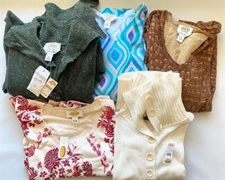 5 New Large To Extra Large Talbot's Sweaters
Lot #: 72