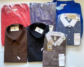 7 New Extra Large Dress Shirts By ED By Ellen Degeneres, Woman Within, Dialog & More
Lot #: 93