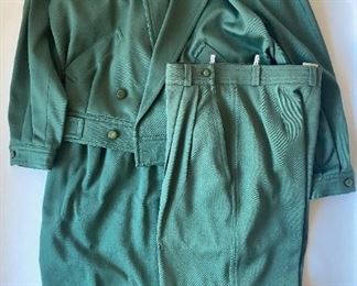 Vintage Courreges Wool Suit With Pants & Skirt, Size Small, Paris, France
Lot #: 130