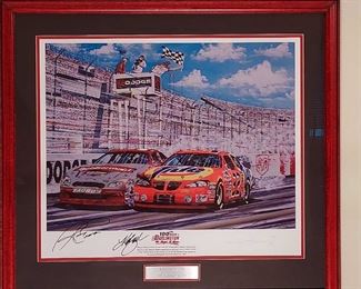 100th Race at Darlington by Garry Hill AP Coa Signed