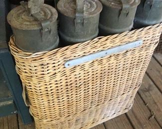 WW2 German Artillery/Howitzer shell basket