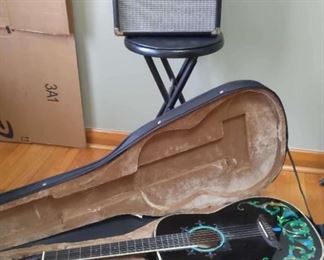 Estaban Duende Guitar & Squier Amp https://ctbids.com/estate-sale/18086/item/1803960