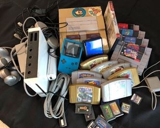 Super Nintendo, Gameboy Color, Nintendo DS, Wii, & Accessories https://ctbids.com/estate-sale/18086/item/1806803