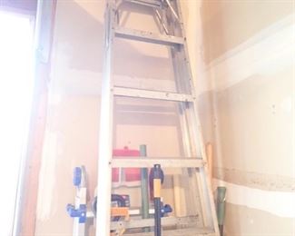 TALL METAL LADDER