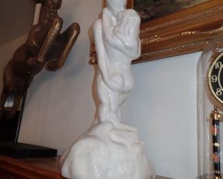 NUDES EMBRASSING WHITE