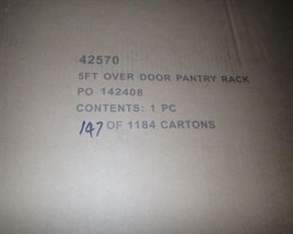 OVER THE DOOR PANTRY RACK 42570