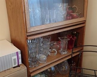 GLASS DOORS LIBRARY BOOKCASE