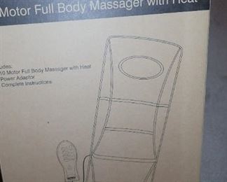 DESTRESS MOTOR FULL BODY MASSAGER W/HEAT