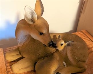 DEER AND BABY