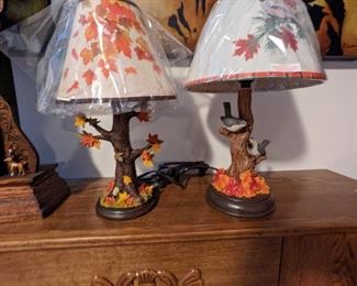 FALL LAMP - FALL BIRDS LAMP