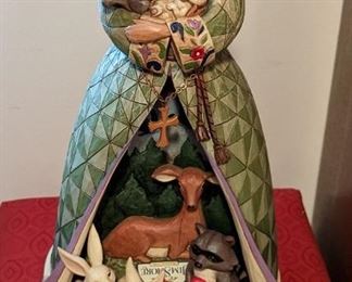 Jim Shore Heartwood Creek 19in figurine Gentle Kind Compassionate St. Francis