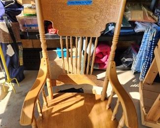 Antique Oak rocking chair