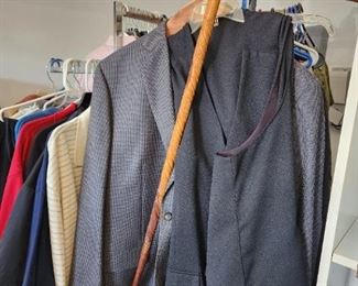 Nice cane.  Nice vest