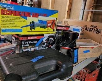 Reciprocating saw, Sanders, drills, much more