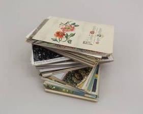 150 or so Antique and Vintage Postcards