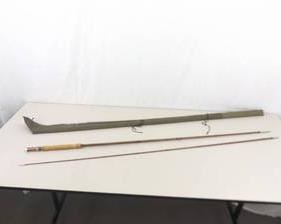 Vintage 9.5' Two Piece Fly Fishing Rod and Case