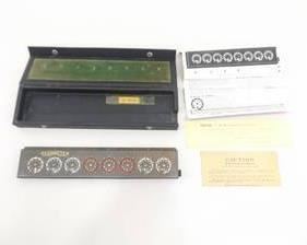 Vintage Addometer in Case w/Paperwork